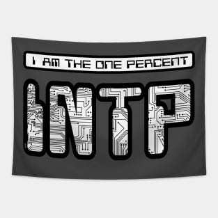 INTP - I Am The One Percent (Circuit) Tapestry