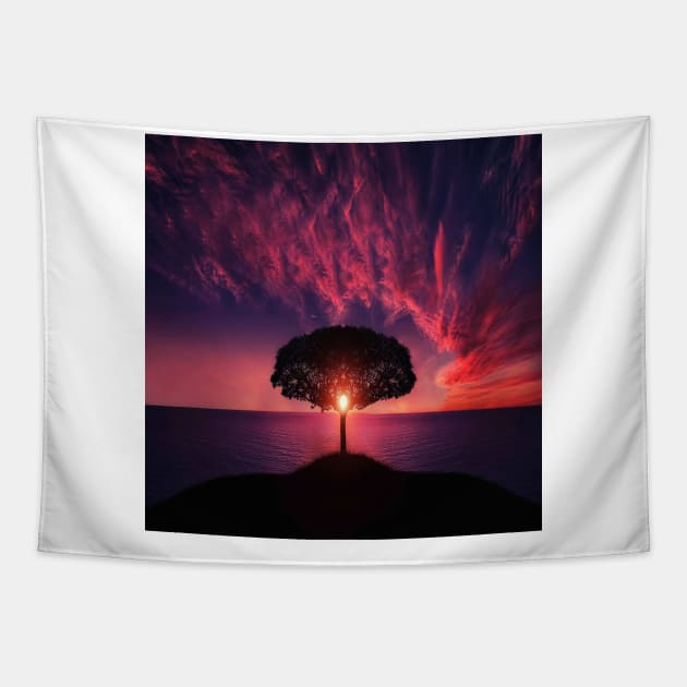 Sunrise Tapestry by CazzyShop