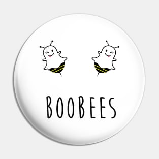 Halloween Funny Boo Bees Pin