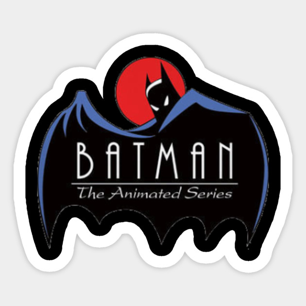 Batman the Animated Series Logo - Batman - Sticker | TeePublic