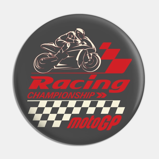 MotoGP Racing Championship Pin by CGD