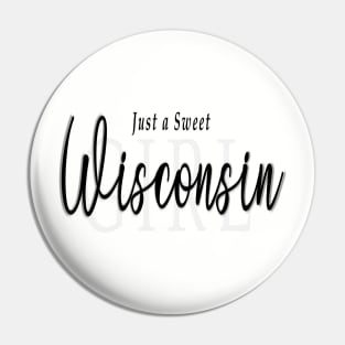 Wisconsin Girl Pin