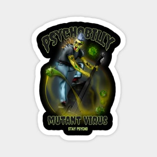 Psychobilly Mutant Virus Magnet