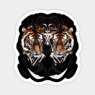 Tiger Color Survival Magnet