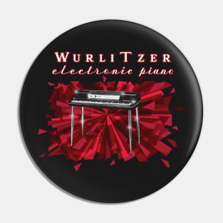 Wurlitzer Electric Piano - 1970's design Pin