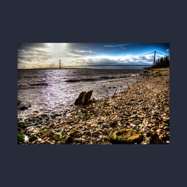 The Humber Bridge, near Kingston upon Hull, East Riding of Yorkshire, England by tommysphotos