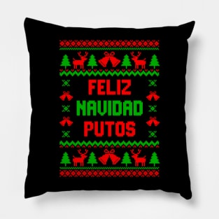 Mexican christmas Feliz Navidad Pillow