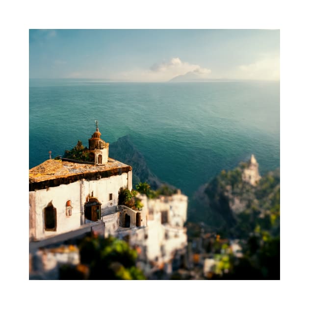 Golden sun on the Amalfi Coast by RoseAesthetic