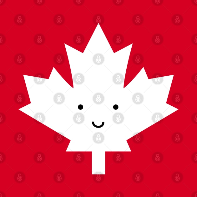 Happy Canada Day Maple Leaf by designminds1