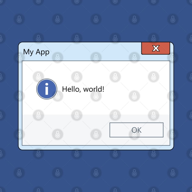 Hello World Message Box by codewearIO