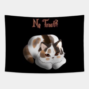 Treat Hungry Calico Kitty With Begging Eyes Tapestry