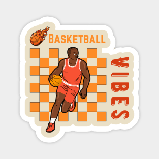 Basketball Vibes - Retro Style Magnet