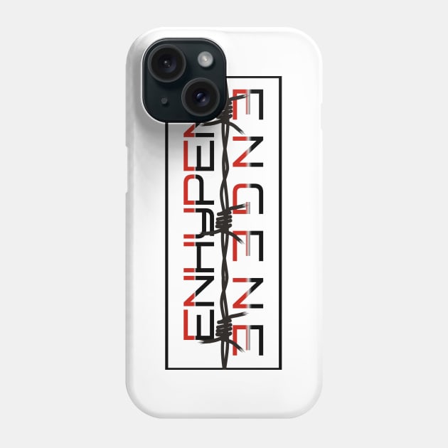 ENHYPEN/ENGENE Cool Word Art Aesthetic Design Phone Case by PANGANDOY