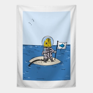 One Small Step Tapestry