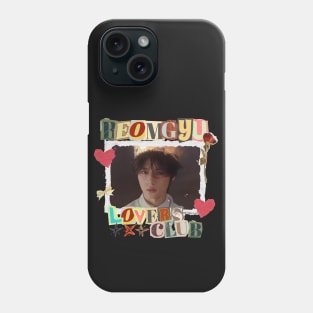 Beomgyu Lovers Club TXT Scrapbook Phone Case