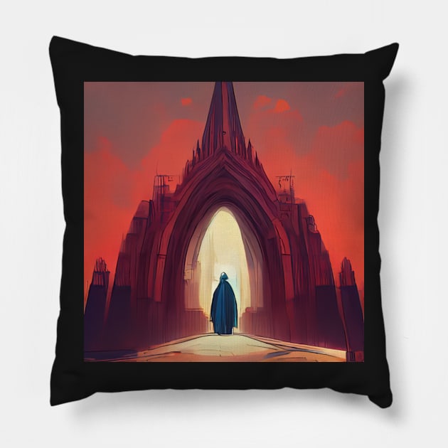 Arch Bishop | Comics Style Pillow by ComicsFactory