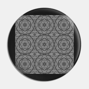 Pattern wool gray Pin