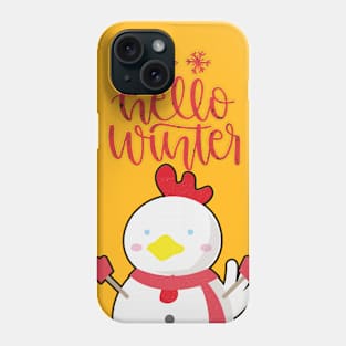 hello winter, hello christmas, christmas party Phone Case