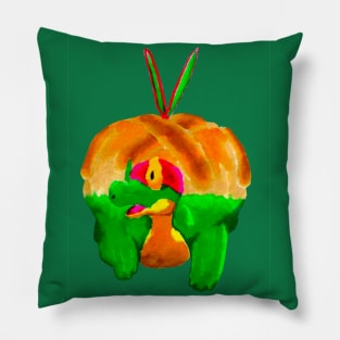Apple Pie Dragon Pillow