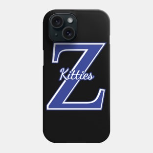 1920 Zetas Z Phi So Sweet Dove Love Z Kitty Blue Phone Case