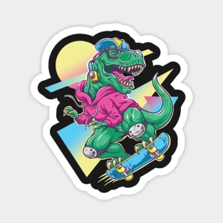 Artistic dinosaur Magnet