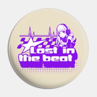 Lost in the beat Pin