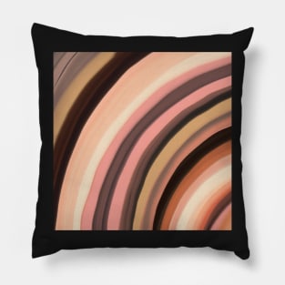 Wavy colored stripes Pillow