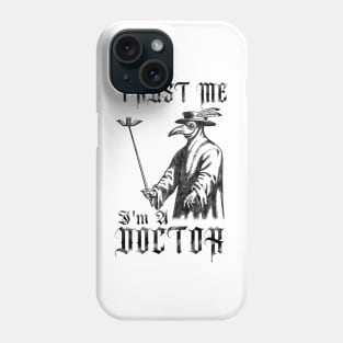 Savior of Shadows: The Plague Doctor's Ominous Visage Phone Case