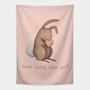 Some Bunny Loves You Tapestry