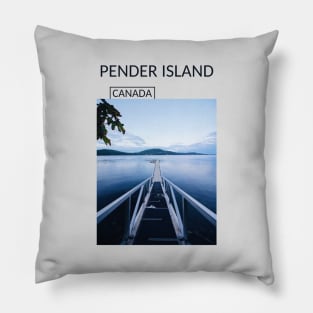 Pender Island British Columbia Canada Souvenir Present Gift for Canadian T-shirt Apparel Mug Notebook Tote Pillow Sticker Magnet Pillow