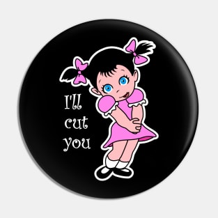 Sweet Little Girl - Dark apparel Pin