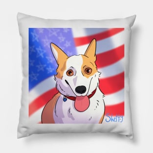 American Corgi Pillow