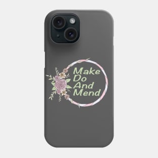 Make do and mend sewing Phone Case