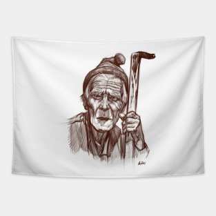 old man Tapestry