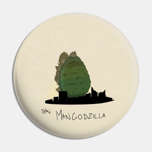 Mangodzilla Pin