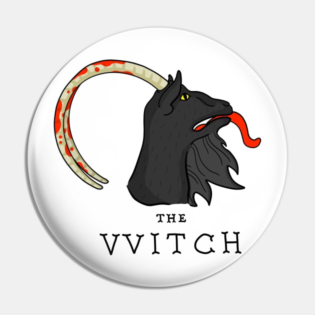 Black Phillip Pin by François Bécan