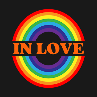 Rainbow Colors In Love T-Shirt