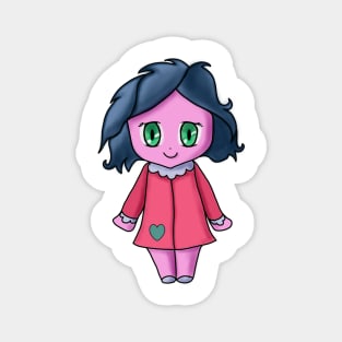 A cute chibi character Magnet