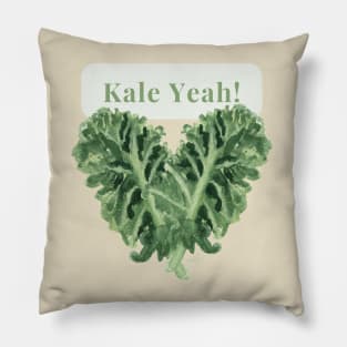 Kale Yeah! Pillow