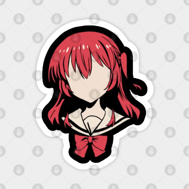 Bocchi the Rock Anime Characters Red Haired Girl Ikuyo Kita Pfp in  Minimalist Vector Art (Transparent) - Bocchi The Rock - Posters and Art  Prints