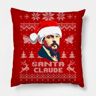 Claude Debussy Santa Claude Pillow