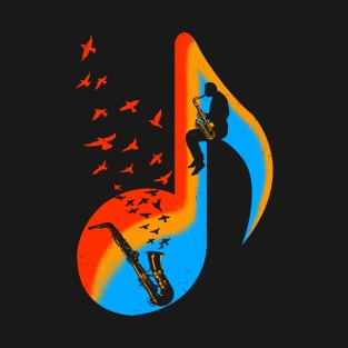 Music Saxophone Player T-Shirt