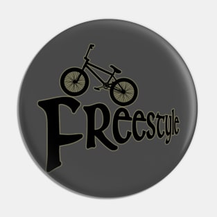 freestyle, bmx freestyle Pin