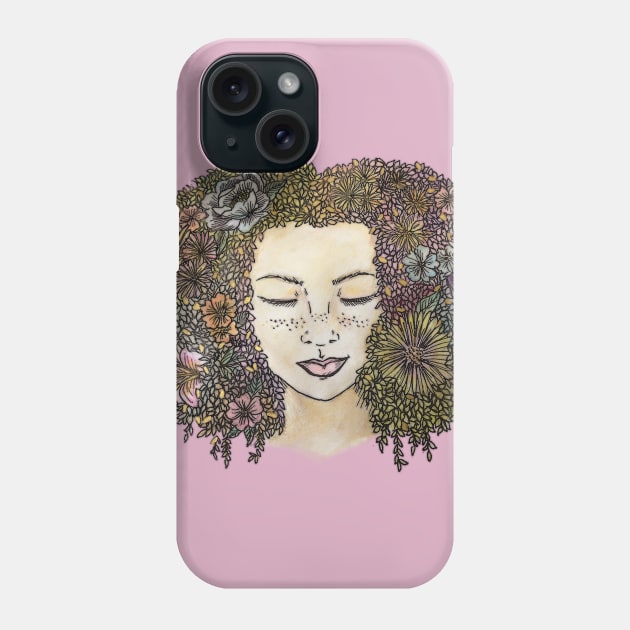 Flower Girl Phone Case by dankdesigns