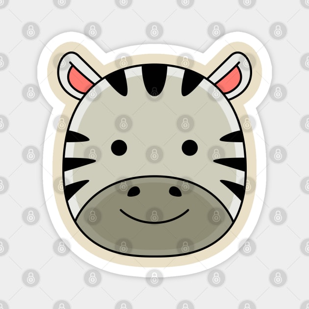 zebra Magnet by MEDZ