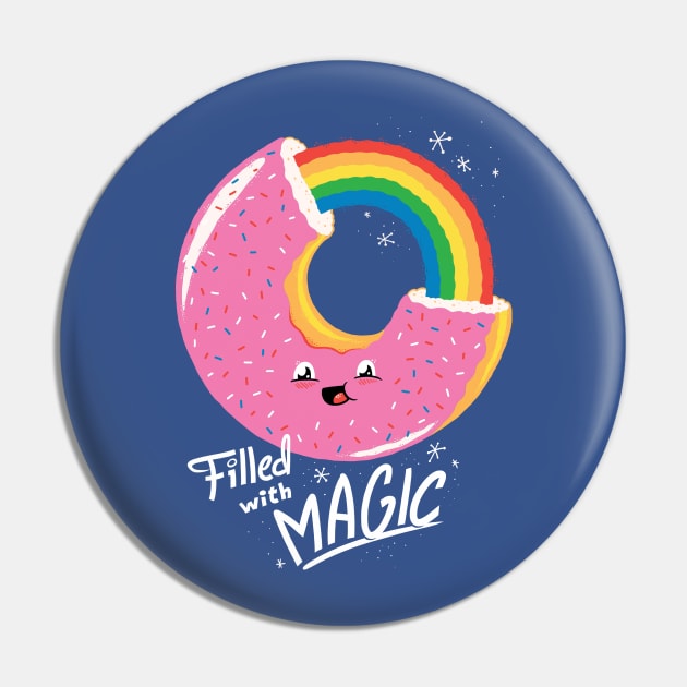 Filled With Magic Pin by Morkki