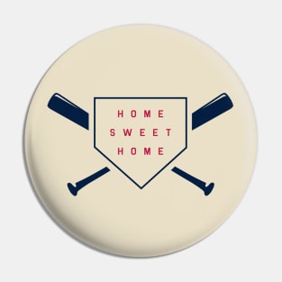 Home Sweet Home baseball design Pin