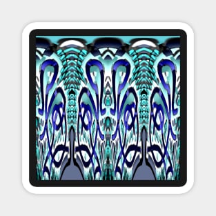 Fountain in Turquoise n Blue Magnet