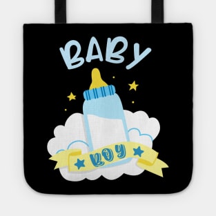 Baby Announcement Boy Child Birth Tote