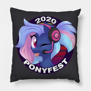 Bit Rate PonyFest Brony Pillow